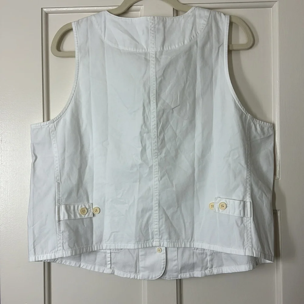 J.Crew Patch-pocket chino vest CA499